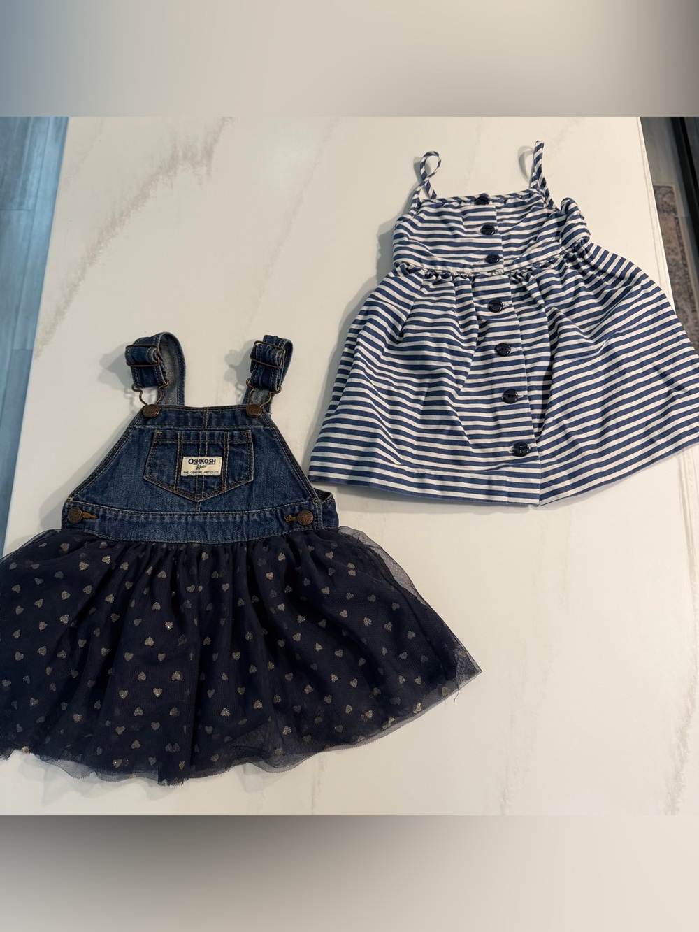 OshKosh B'gosh + Ralph Lauren 12 Month Dresses